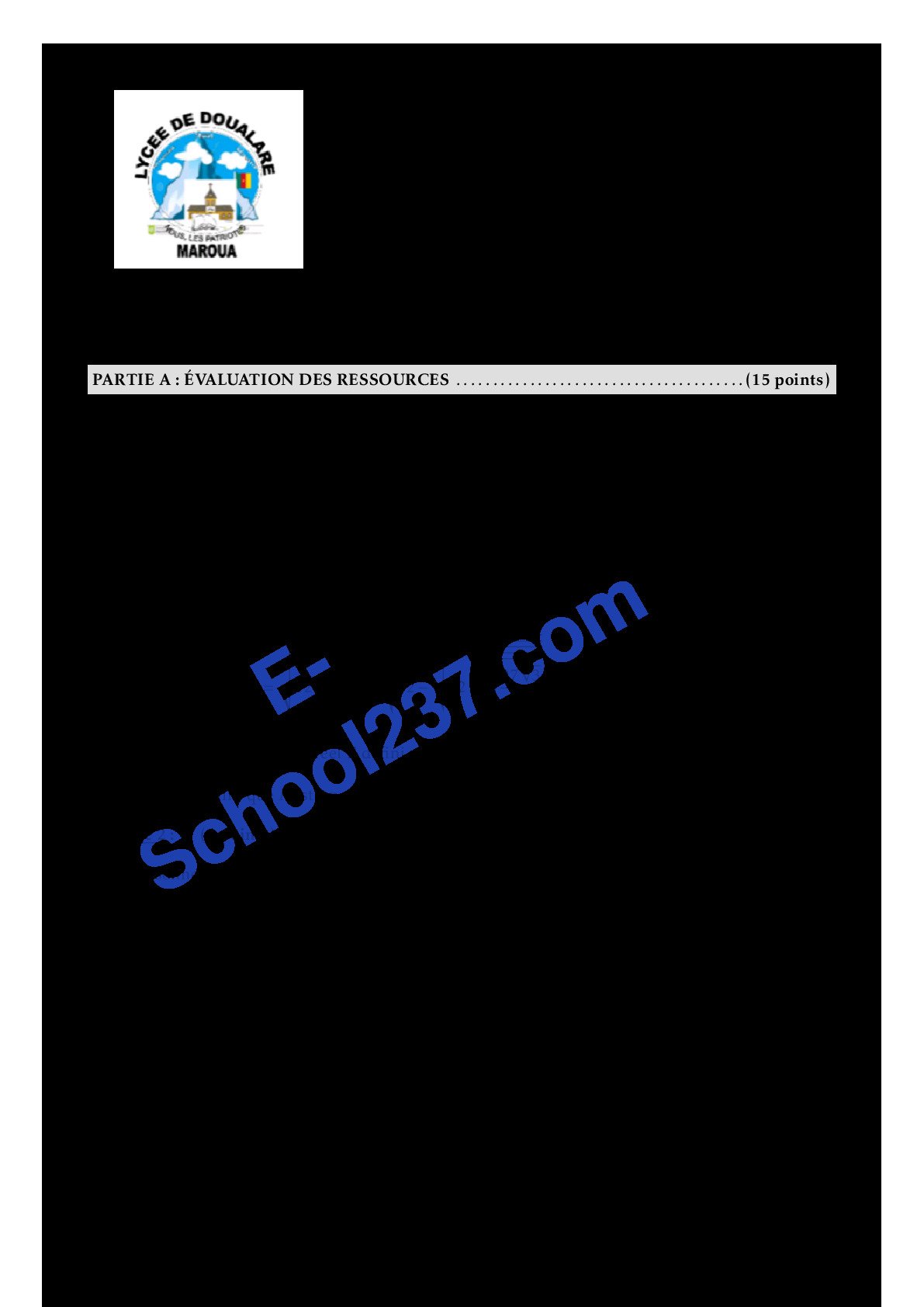 Seq 1 , 2ndeC lycée de maroua doualaré 2026_2027